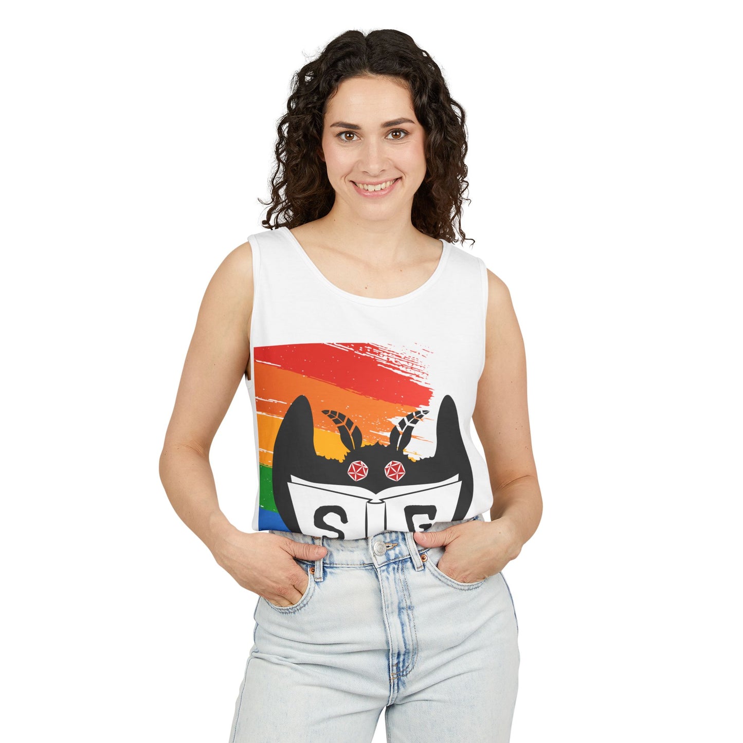 Scryptid Games Rainbow Pride All Genders Tank