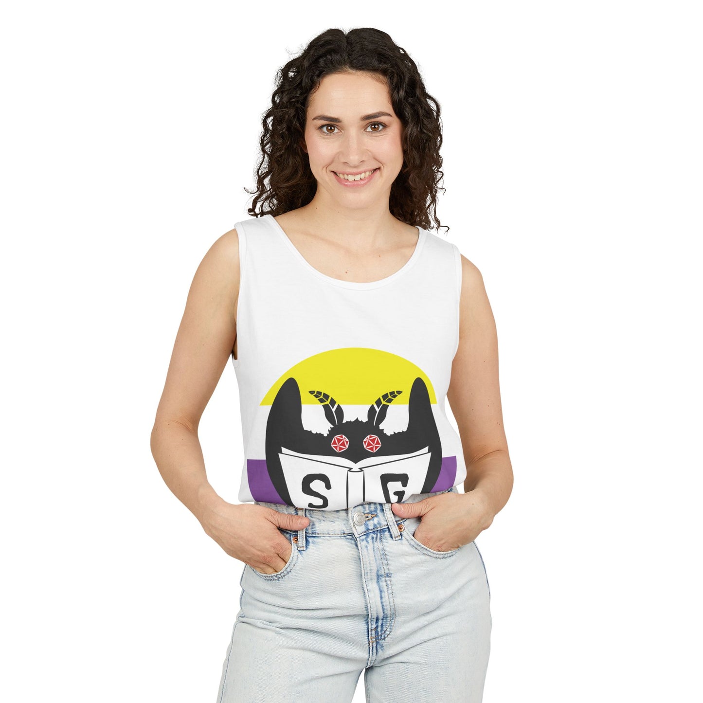 Scryptid Games Nonbinary Pride All Genders Tank