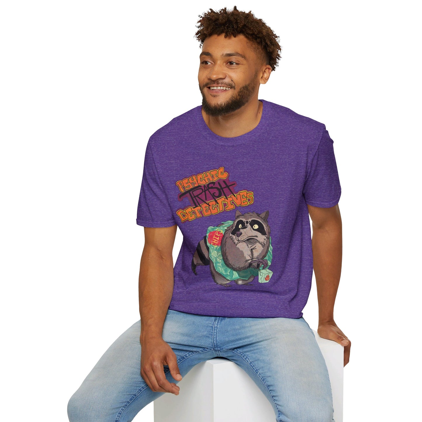 Psychic Trash Detectives Mrs. Scratch the Raccoon Tee