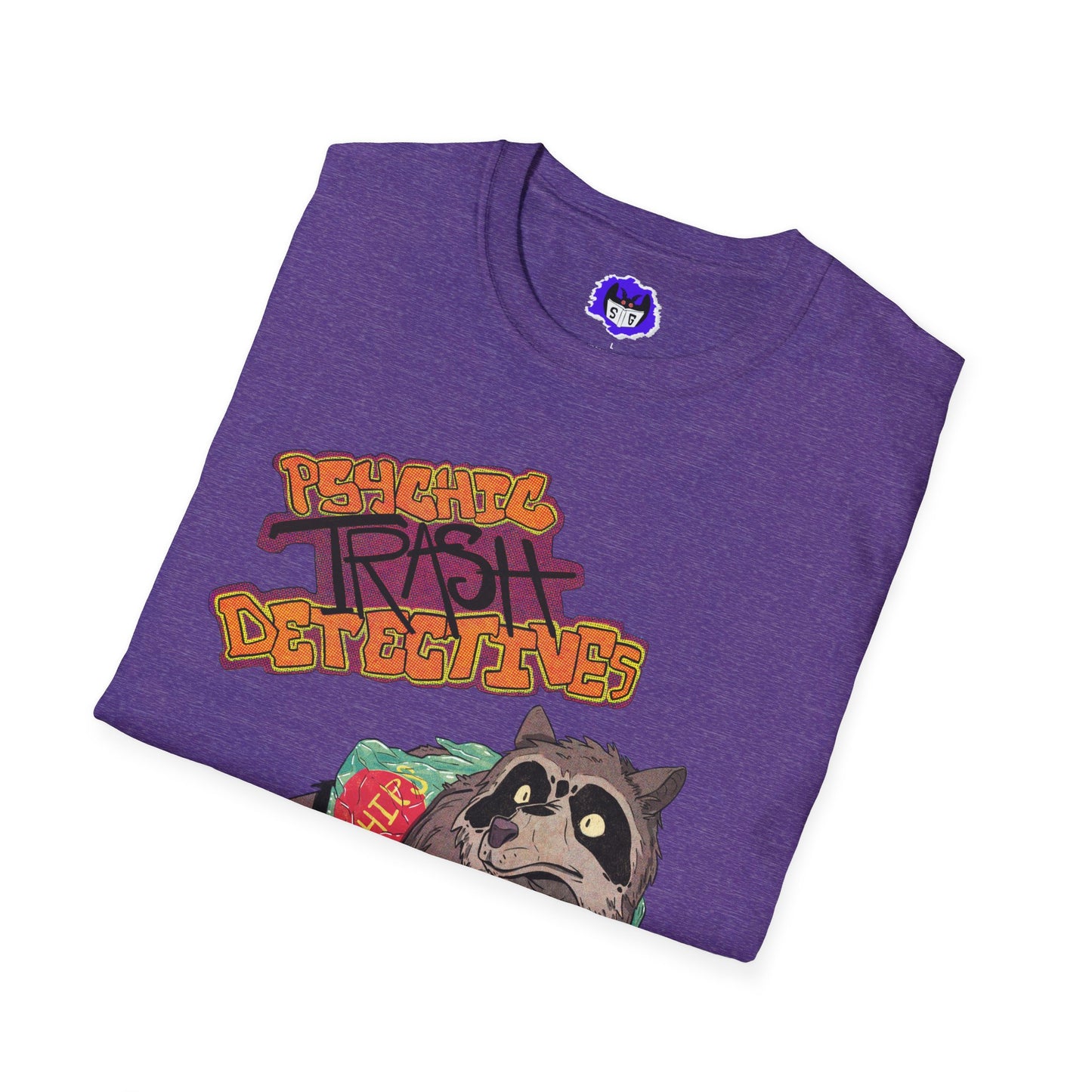 Psychic Trash Detectives Mrs. Scratch the Raccoon Tee