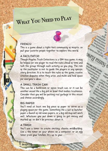 Psychic Trash Detectives